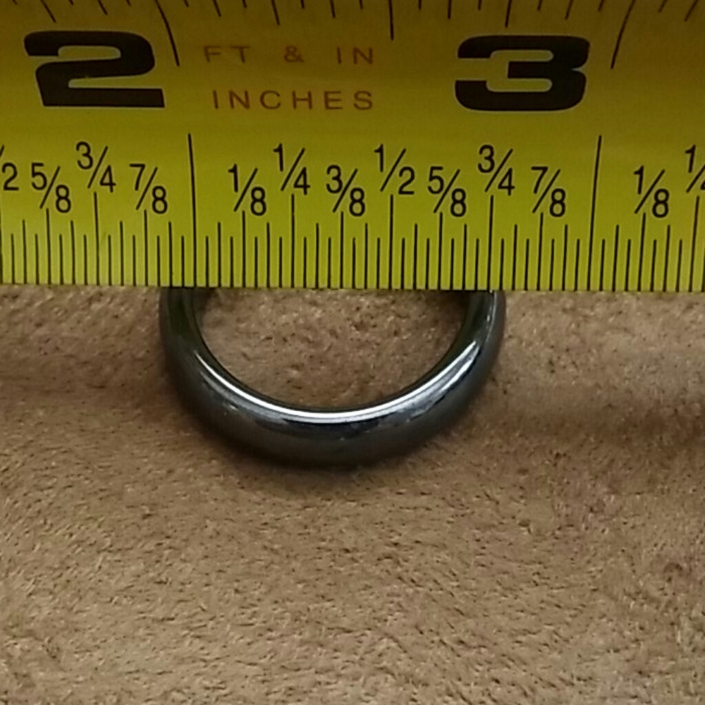 Black Hematite Ring - Picture 6 of 6